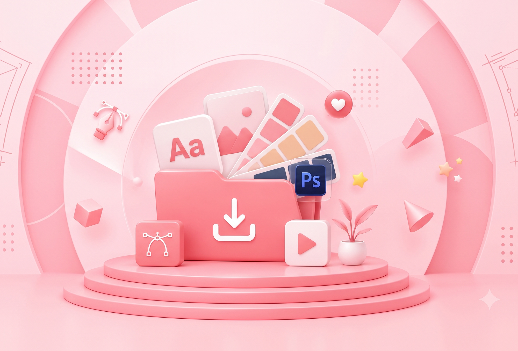 Kho tài nguyên thiết kế là gì? Giải pháp giúp Designer & Creator tiết kiệm hàng giờ làm việc mỗi ngày